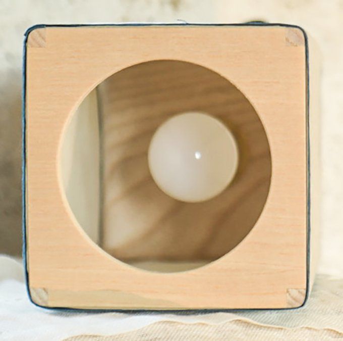 Lampe échasse blanche